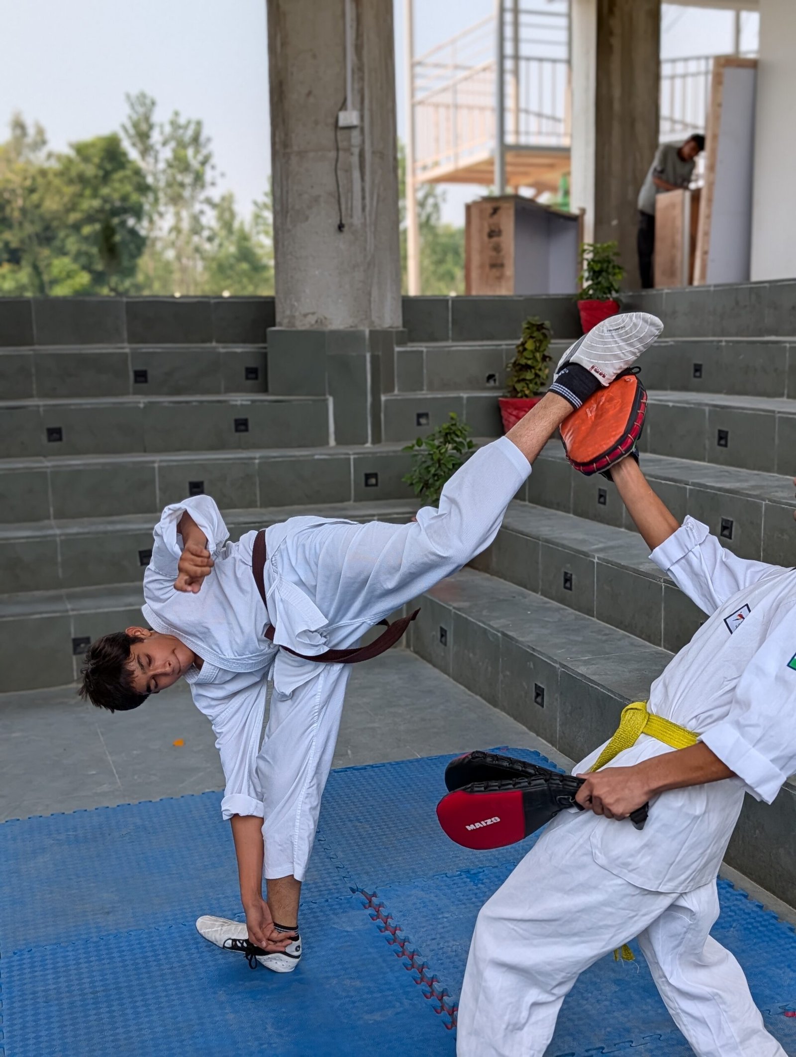 Taekwondo Practice at Guidance International School 04