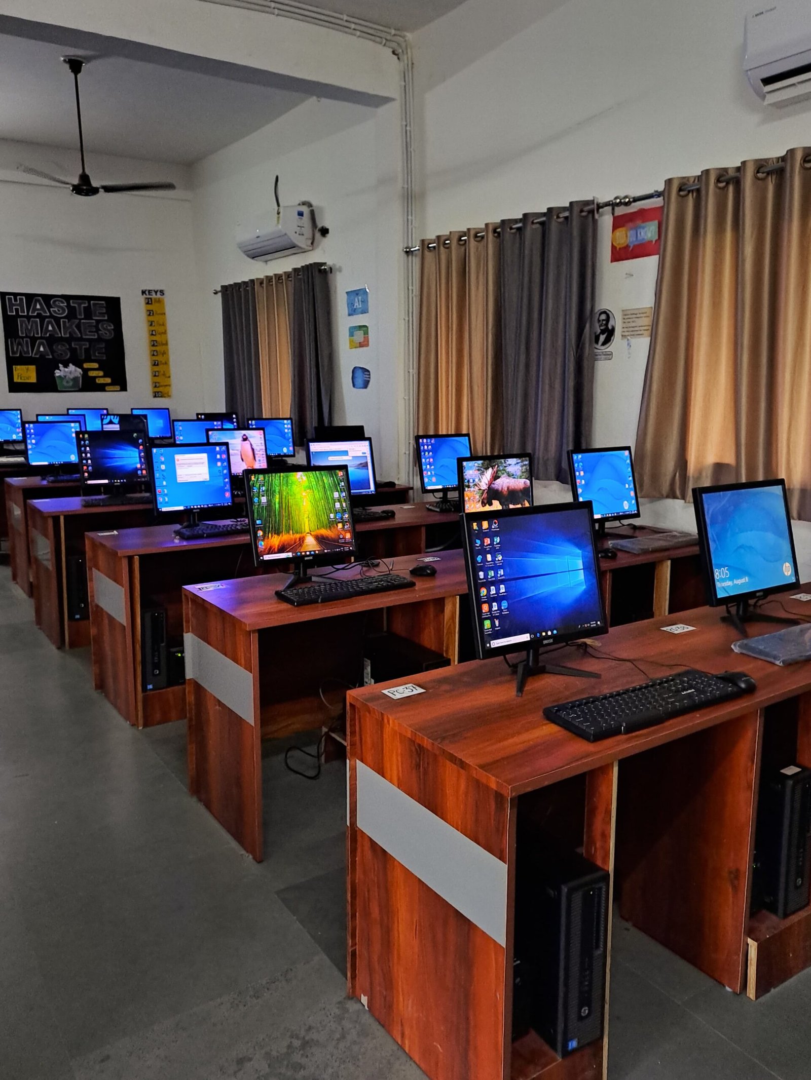 Modern learning space at Guidance International School